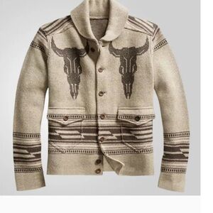 Soon ! 1/17 NEW! Boho Western Steer Cardigan